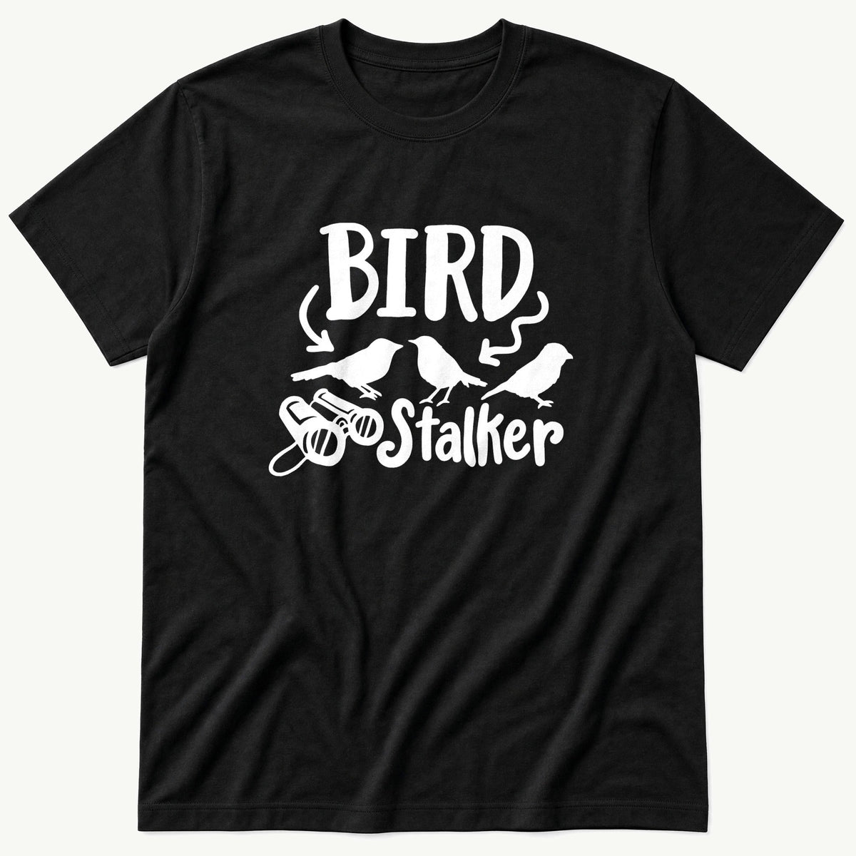 Bird Stalker Text T-Shirt product image 3