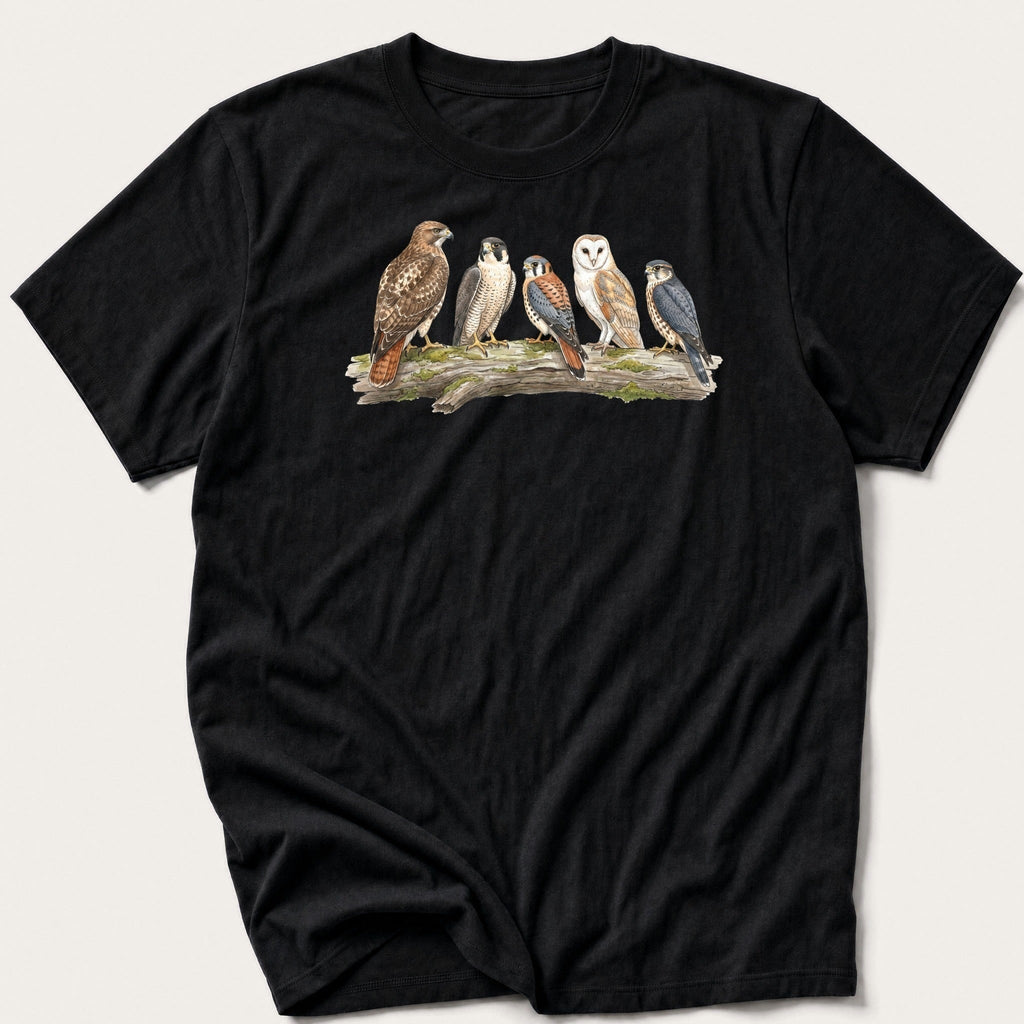 Birds Of Prey On Branch 1 T-Shirt product image 5