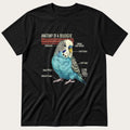 Budgie Anatomy T-Shirt product image 1