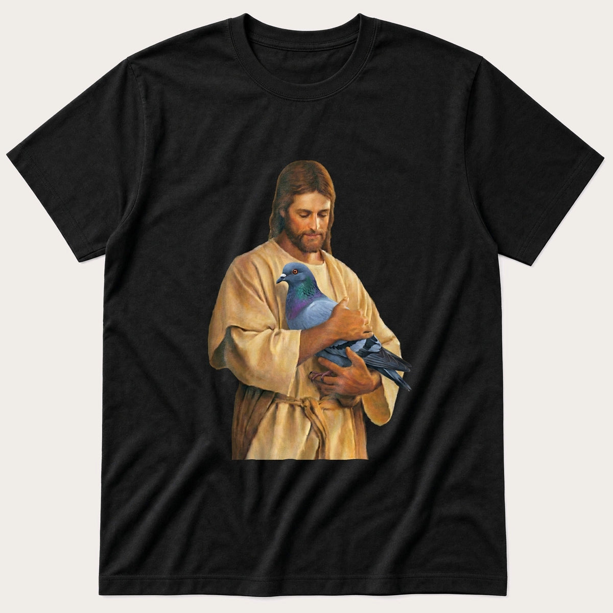 Christ With Pigeon 4 T-Shirt product image 1