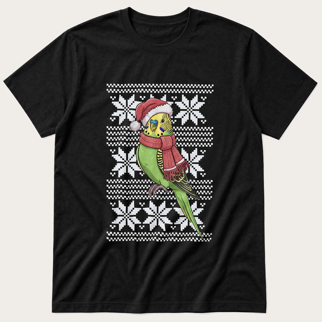 Christmas Budgie Sweater T-Shirt