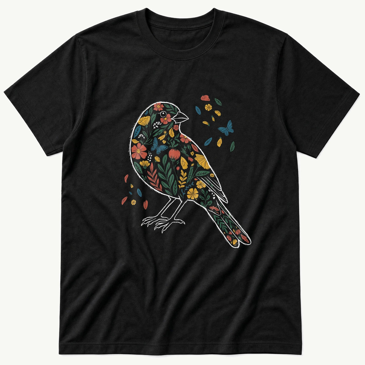 Floral Bird T-Shirt product image 2