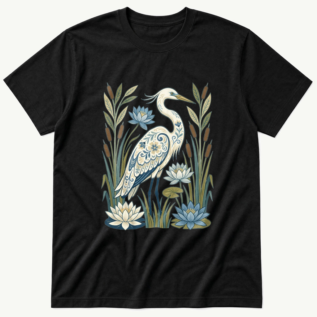 Folk Style Crane T-Shirt product image 2