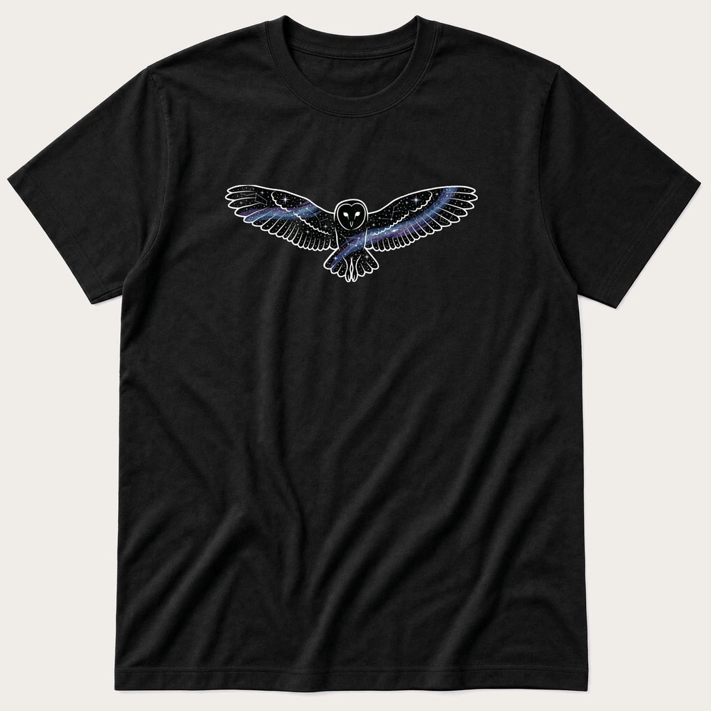 Galaxy owl T-Shirt product image 2