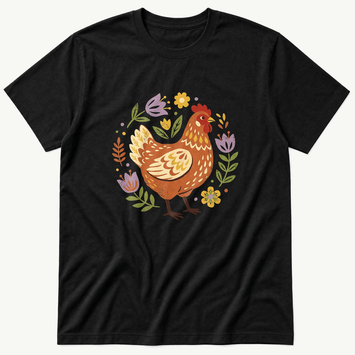 Hen Cutout 1 T-Shirt product image 2