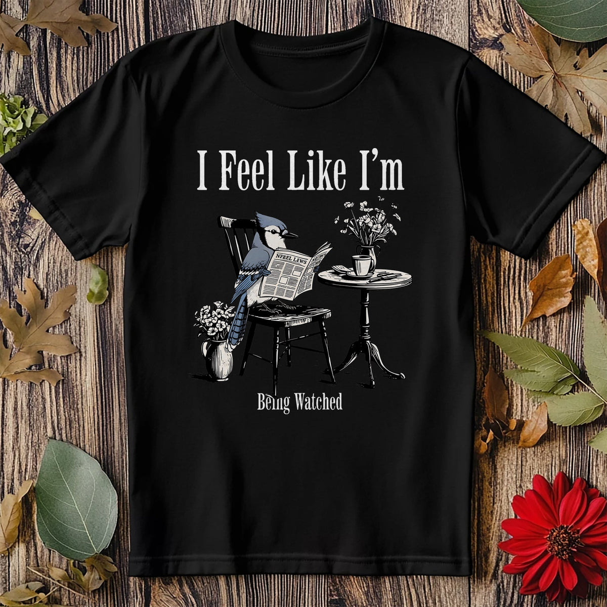 Blue Jay Reading T-Shirt product image 3