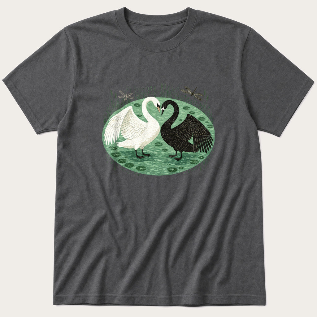 Black And White Swan 4 T-Shirt product image 2