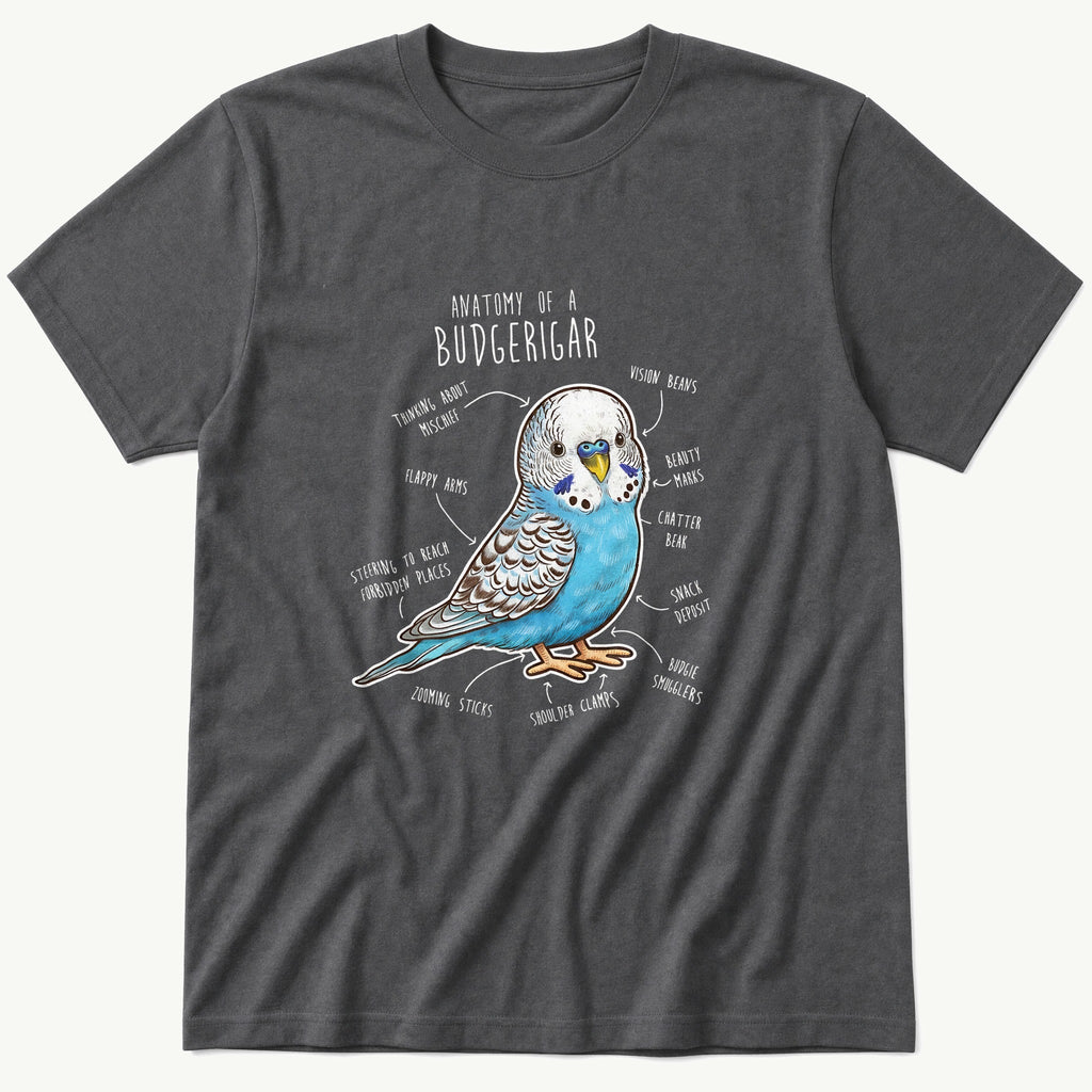 Budgie Anatomy cute T-Shirt product image 3
