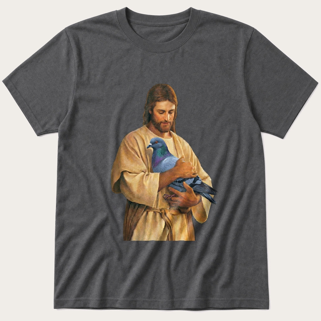 Christ With Pigeon 4 T-Shirt product image 2