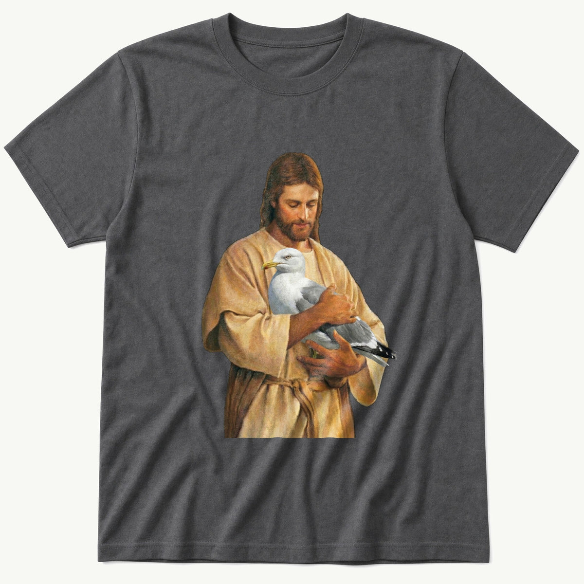 Christ With Seagull 5 T-Shirt product image 2