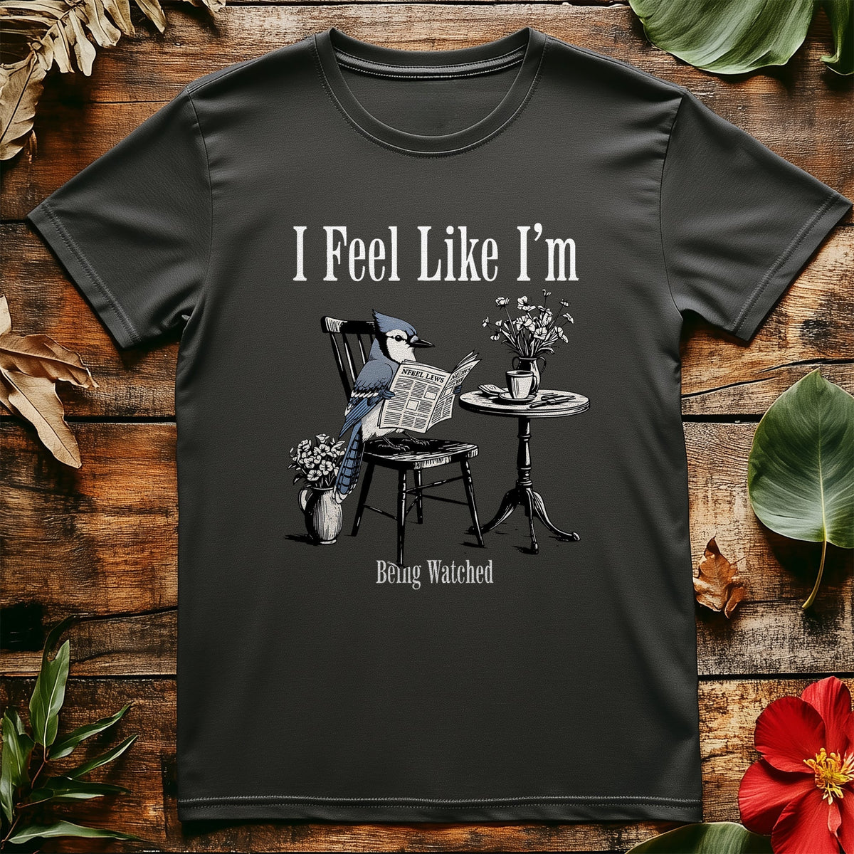 Blue Jay Reading T-Shirt product image 1