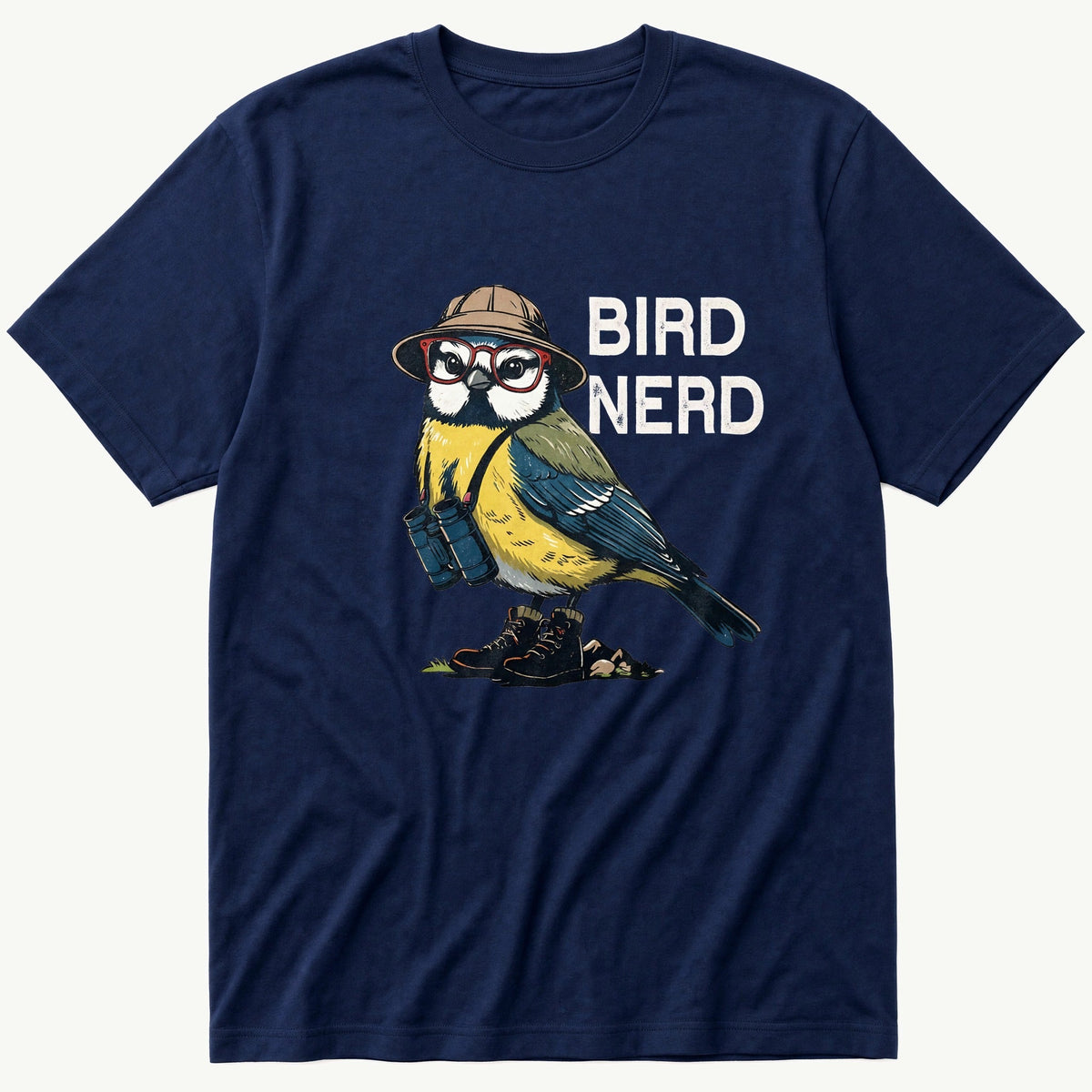 Bird Nerd Blue Tit T-Shirt product image 2