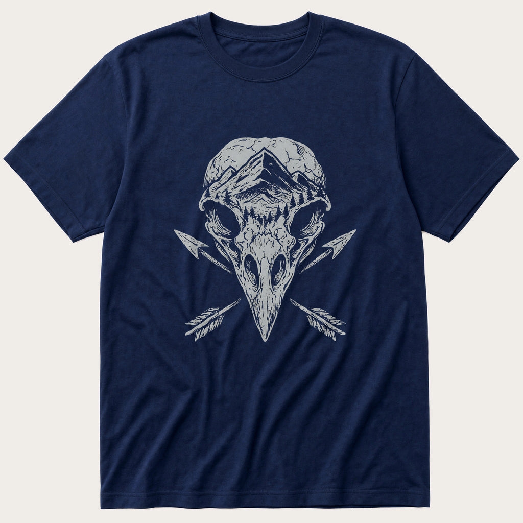 Bird Skull And Arrows T-Shirt product image 2