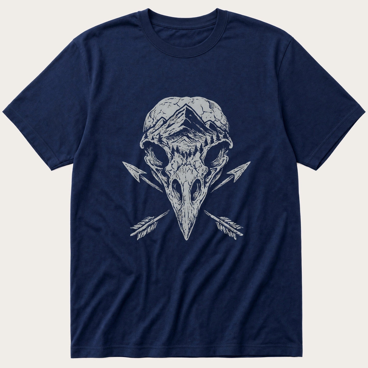 Bird Skull And Arrows T-Shirt product image 2