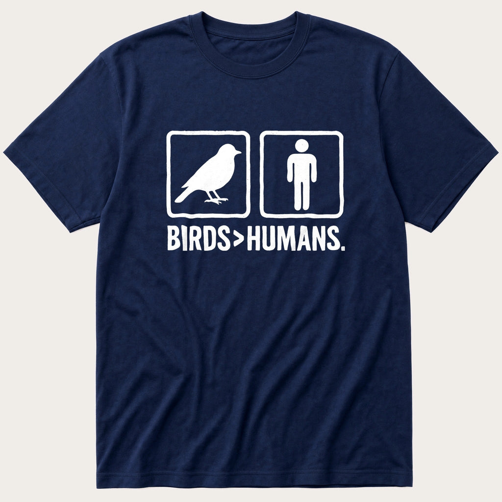 Birds Humans T-Shirt product image 3