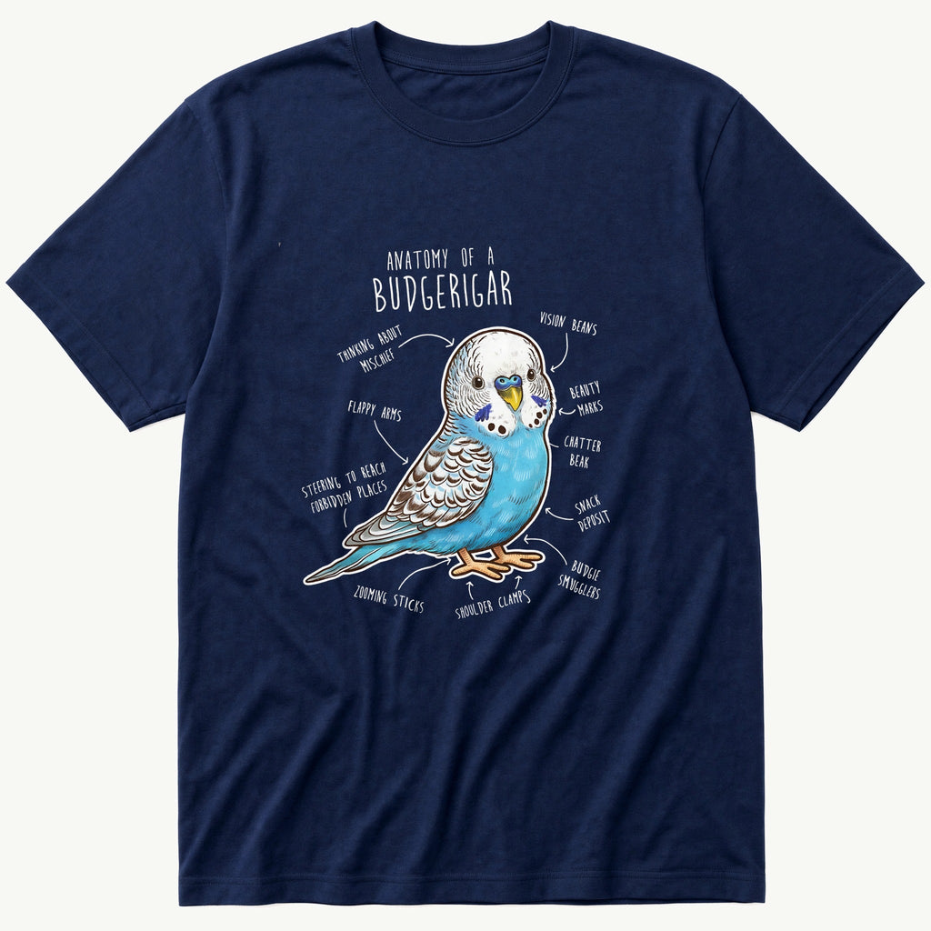Budgie Anatomy cute T-Shirt product image 1