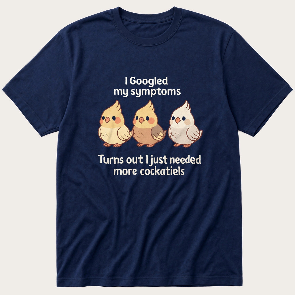 Cockatiels Symptoms T-Shirt product image 2