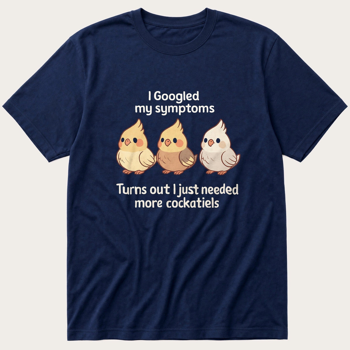 Cockatiels Symptoms T-Shirt product image 2