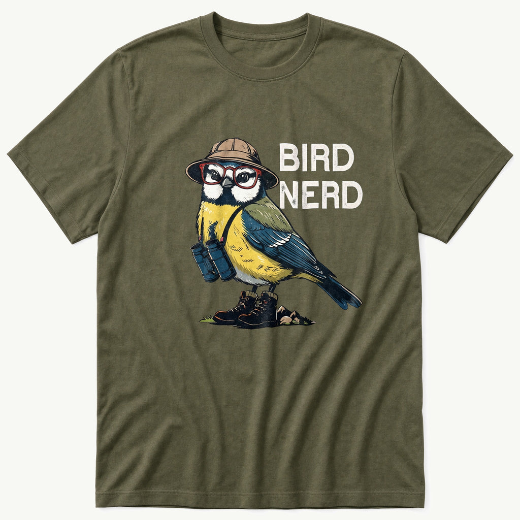 Bird Nerd Blue Tit T-Shirt product image 1