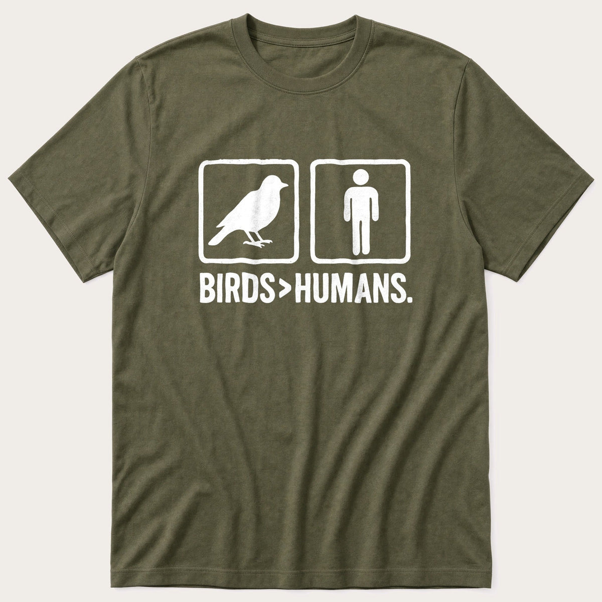 Birds Humans T-Shirt product image 4