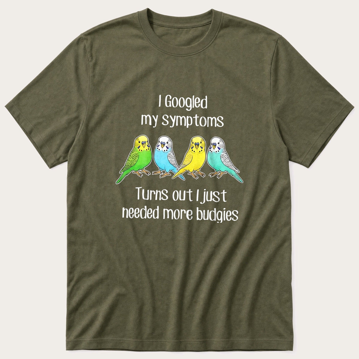 Budgie Symptoms T-Shirt product image 4