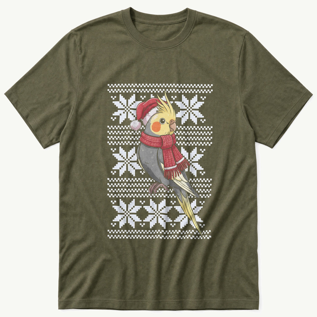 Christmas Cockatiel Sweater T-Shirt product image 4