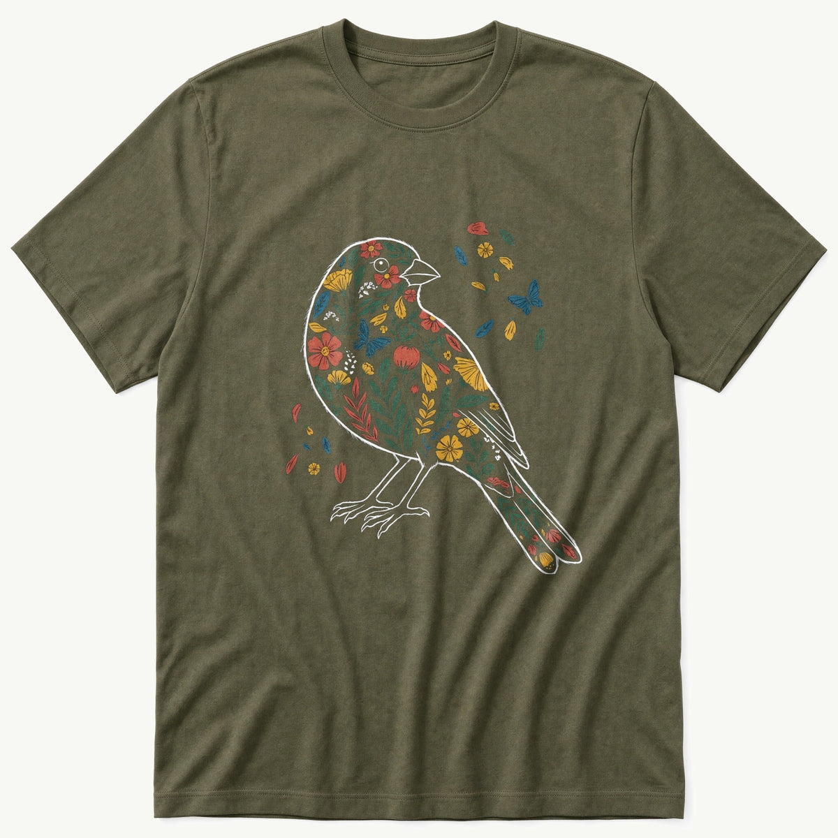 Floral Bird T-Shirt product image 4