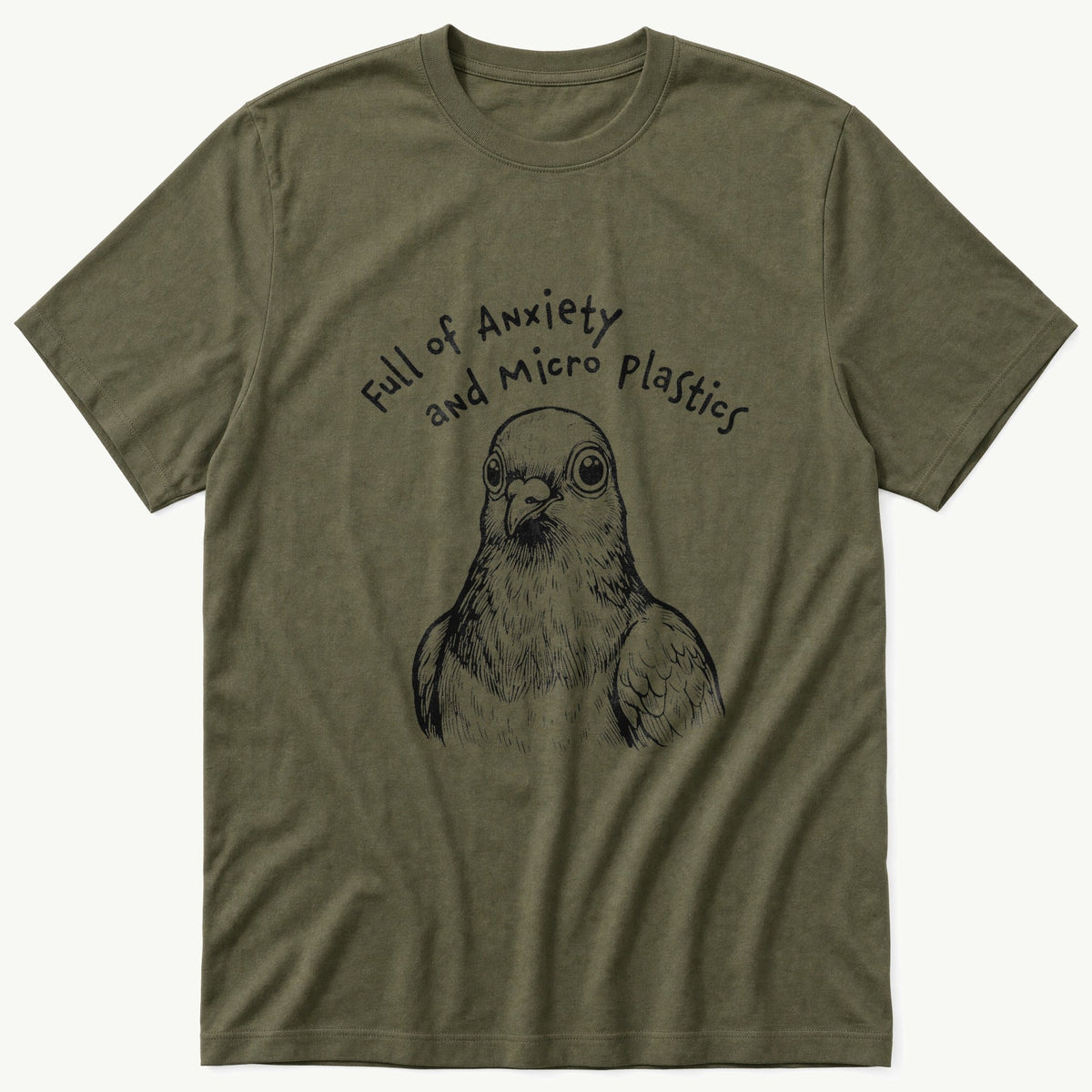 Full Of Micro Plastics Pigeon 44 T-Shirt product image 4