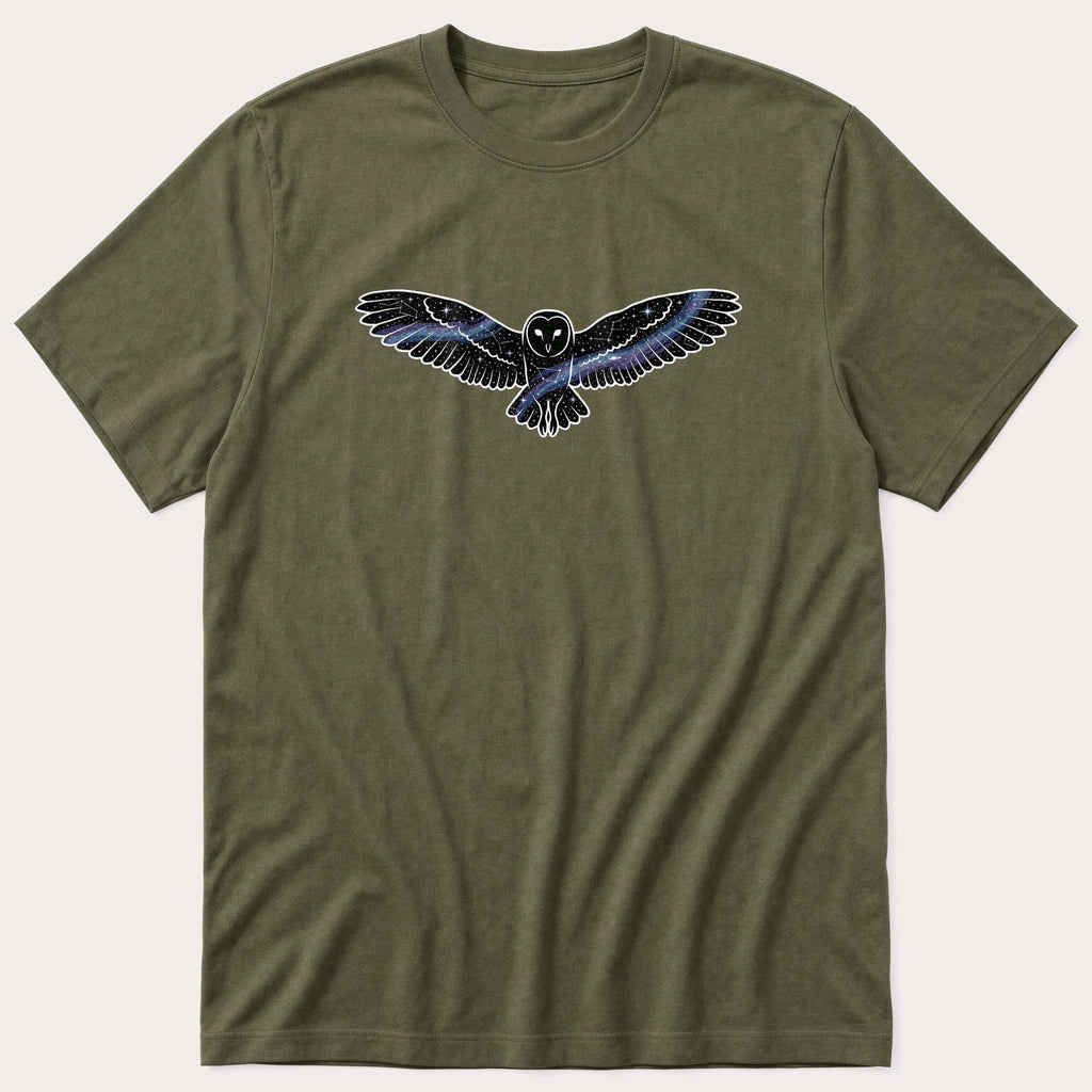 Galaxy owl T-Shirt product image 4
