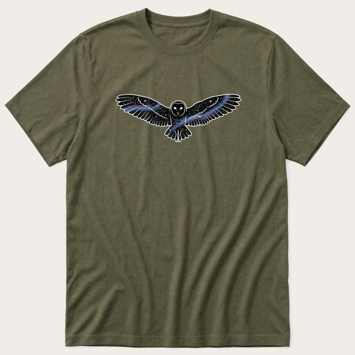 Galaxy owl T-Shirt product image 4