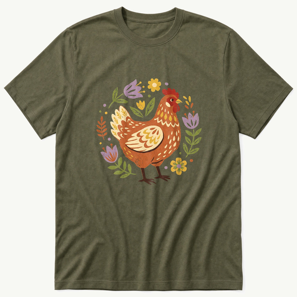 Hen Cutout 1 T-Shirt product image 4