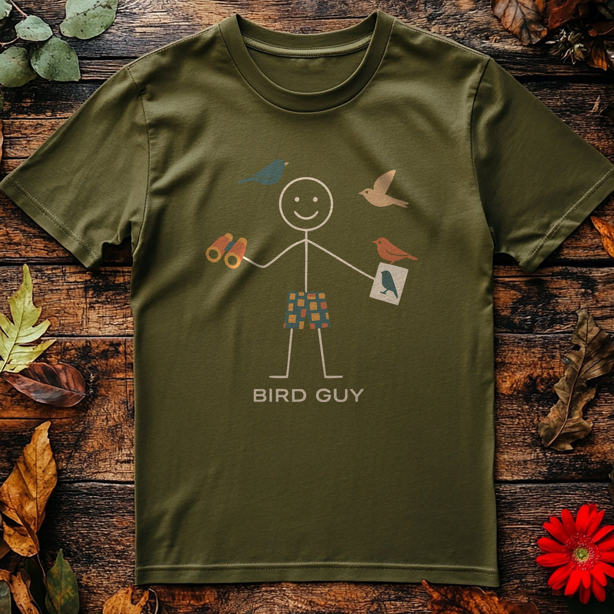 Bird Guy 344 T-Shirt product image 4