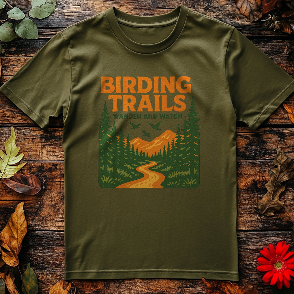 Birding Trails (28) T-Shirt product image 4
