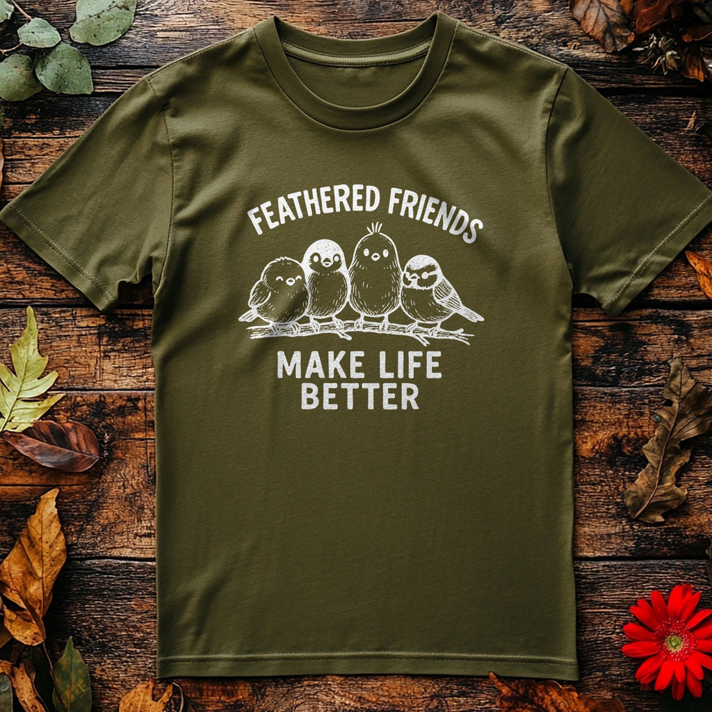 Feathered Friends (3) T-Shirt product image 4