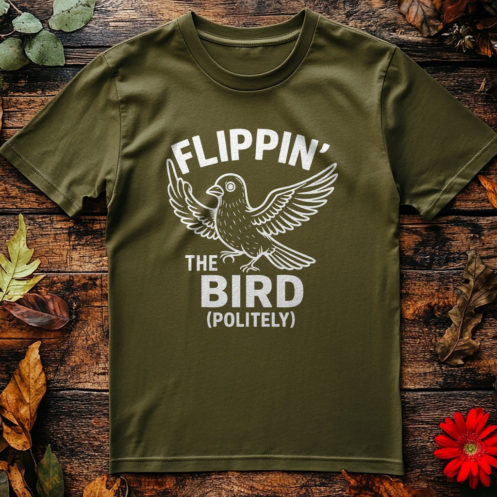 Flipping The Bird (21) T-Shirt product image 4