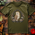 Floral Frame Owl T-Shirt product image 1