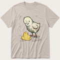 Chick Peep Woodcut T-Shirt product image 1