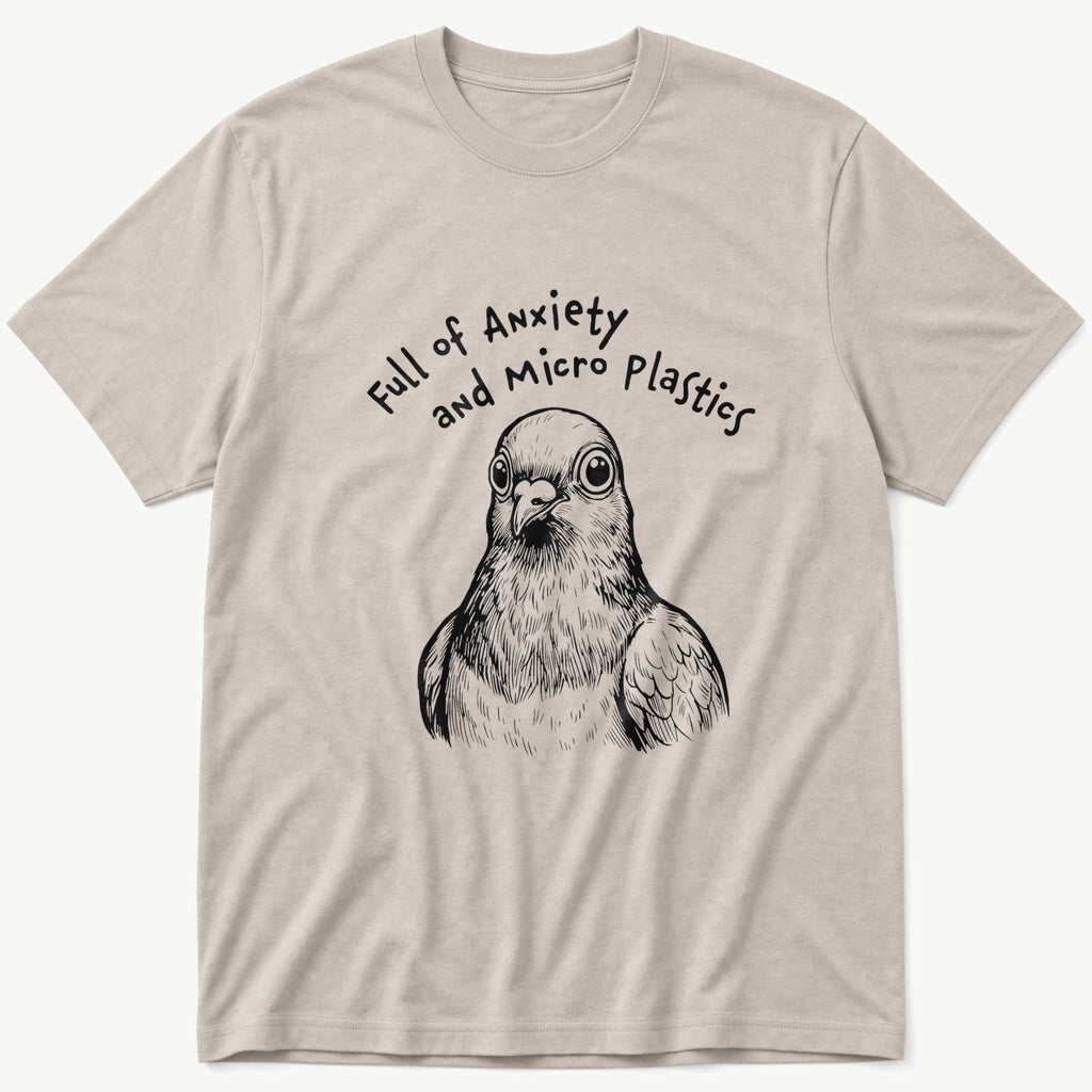 Full Of Micro Plastics Pigeon 44 T-Shirt product image 1