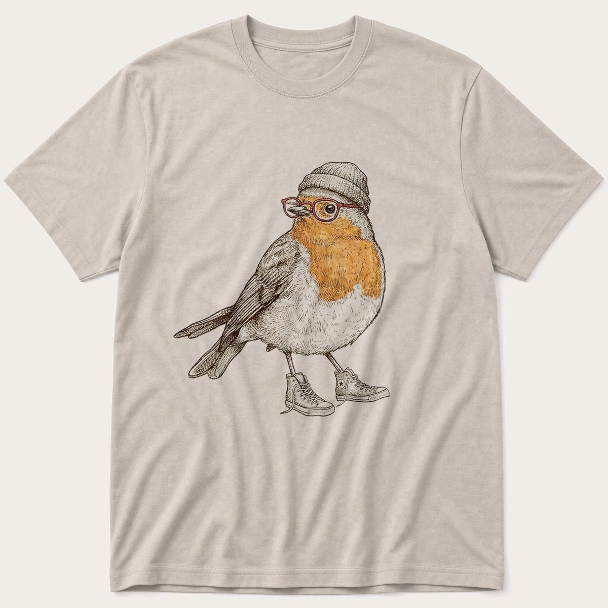 Hipster Robin 12 T-Shirt product image 1