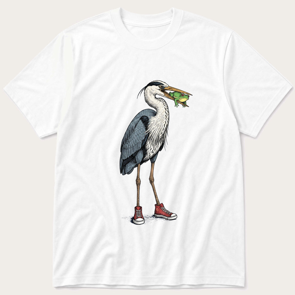 Crane With Frog 5 T-Shirt product image 6