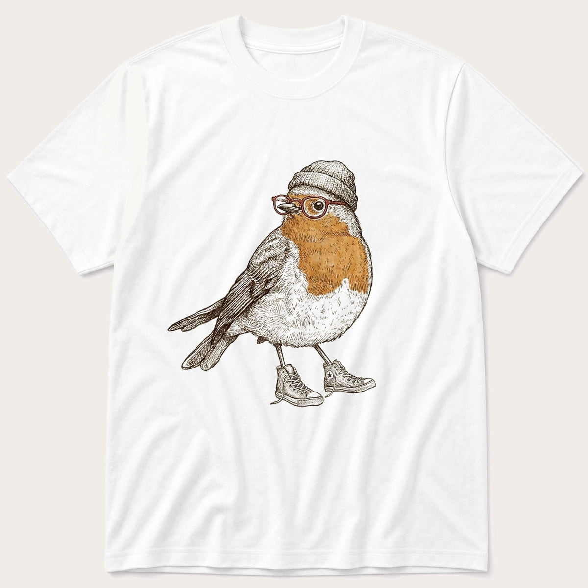 Hipster Robin 12 T-Shirt product image 2