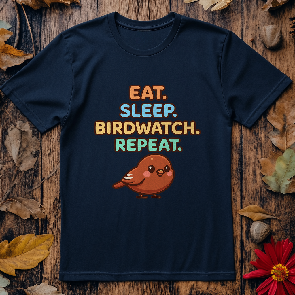Eat Sleep Birdwatch (39) T-Shirt product image 2