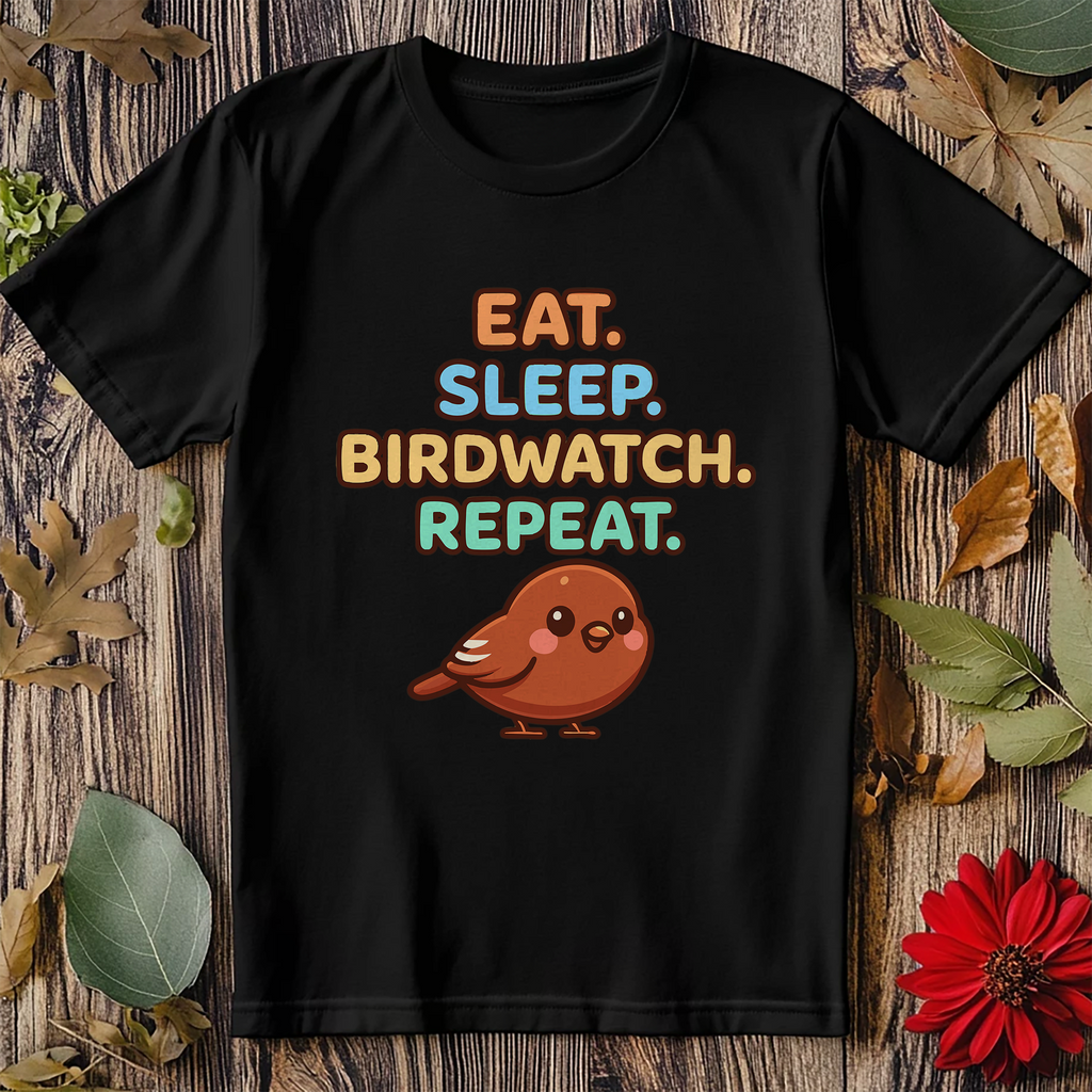 Eat Sleep Birdwatch (39) T-Shirt product image 1