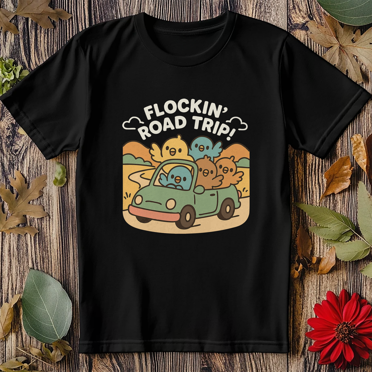 Flockin Roadtrip (53) T-Shirt product image 3