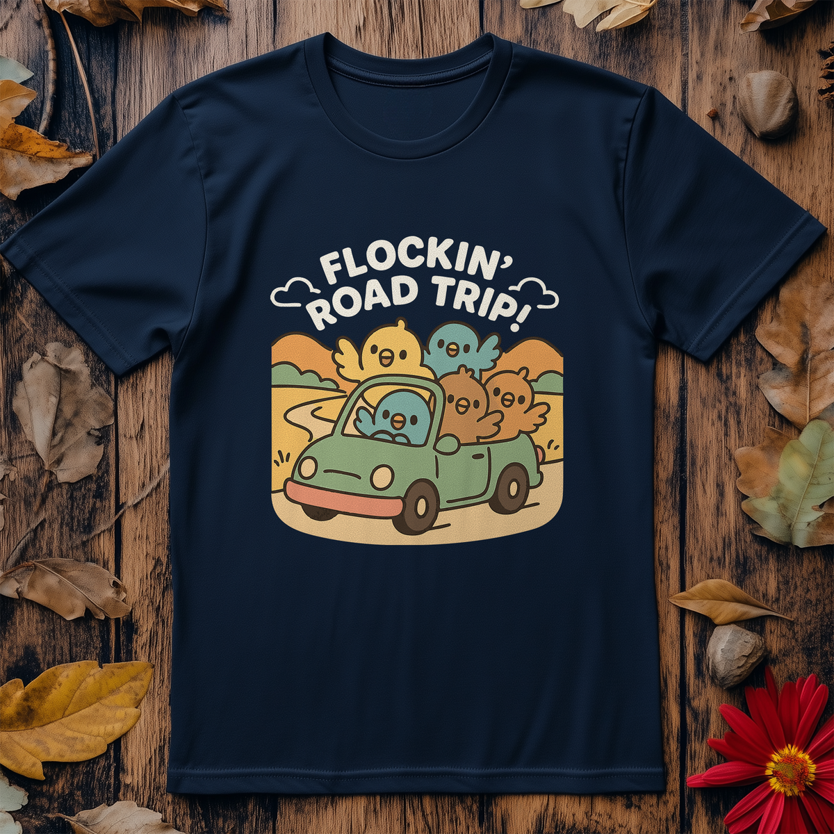 Flockin Roadtrip (53) T-Shirt product image 2
