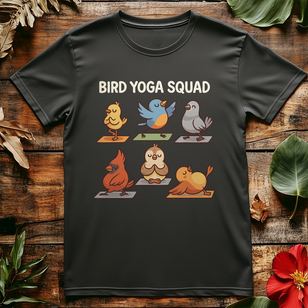 Bird Yoga Squad (40) T-Shirt product image 3