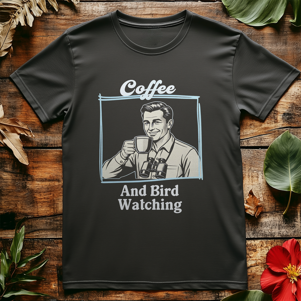 Coffee And Birdwatching T-Shirt product image 3