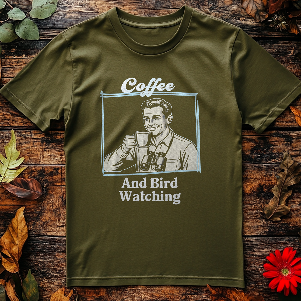 Coffee And Birdwatching T-Shirt product image 4
