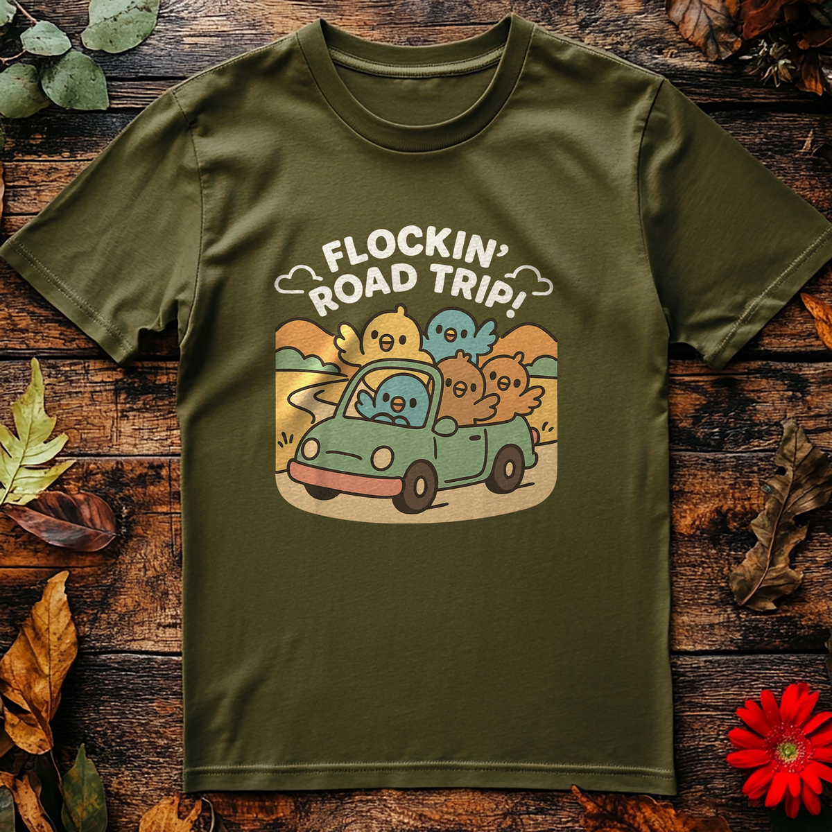 Flockin Roadtrip (53) T-Shirt product image 1