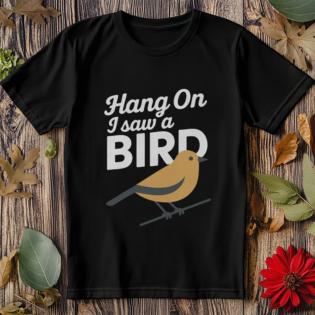 Hang On Bird (17) T-Shirt product image 3